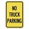 Signmission No Parking Sign No Truck Parking Heavy-Gauge Aluminum Sign, 12" x 18", A-1218-23662 A-1218-23662 - alternate 1